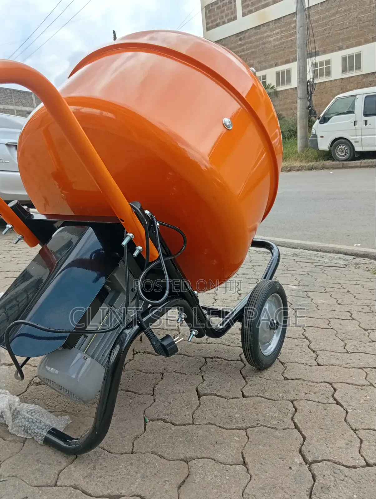 Electric Drum Concrete Mixer