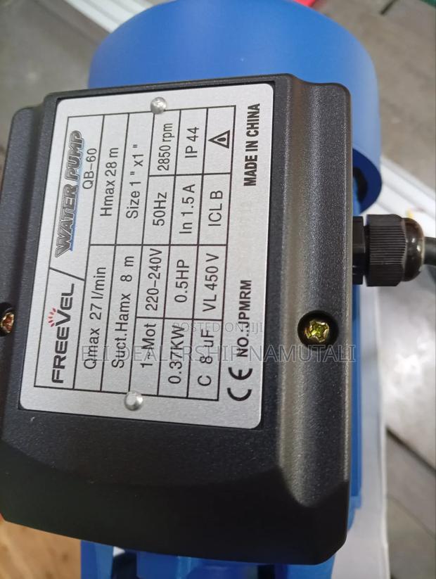 Compact, Durable Powerful Freevel Water Pump 0.5hp - thumbnail 2
