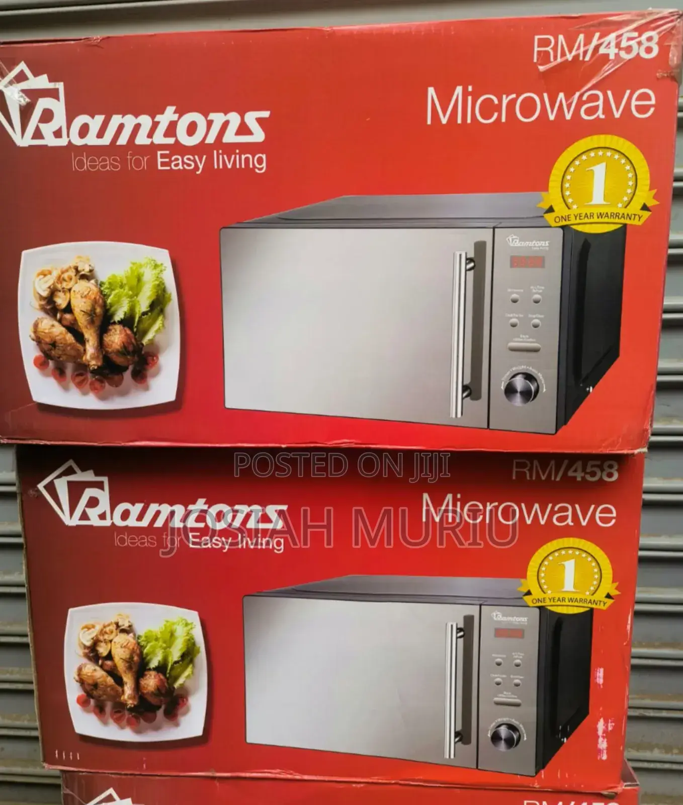 Ramtons 20litres Microwave Rm 458