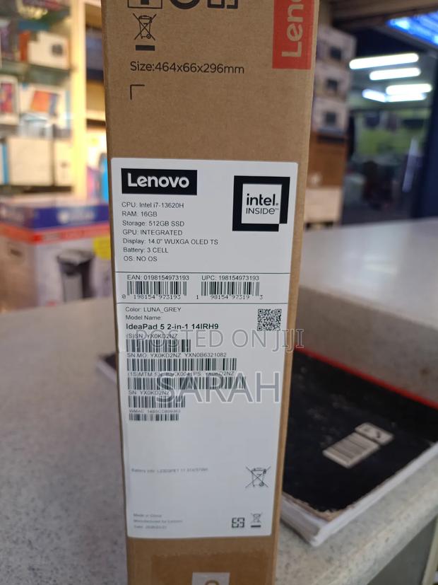 New Lenovo IdeaPad 5 Slim 13th Gen i7 16GB Intel Core i7 SSD 512GB