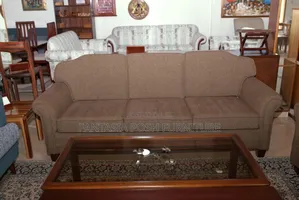 Brown 3-Seater Sofa (Free Delivery)