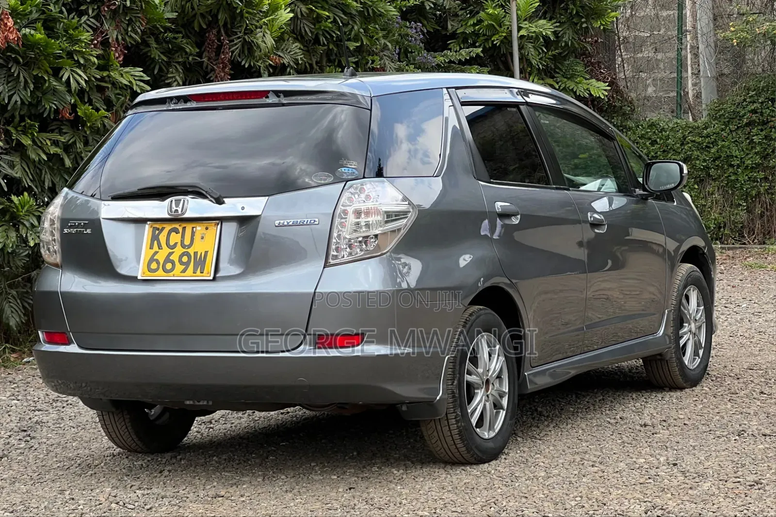 Honda Fit Shuttle 2012 Gray