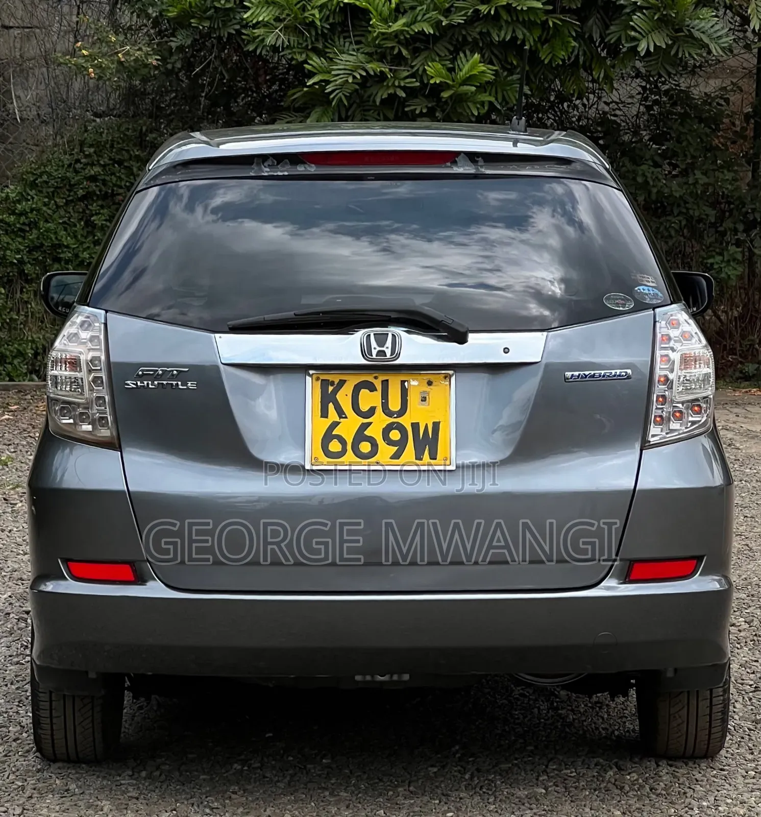 Honda Fit Shuttle 2012 Gray