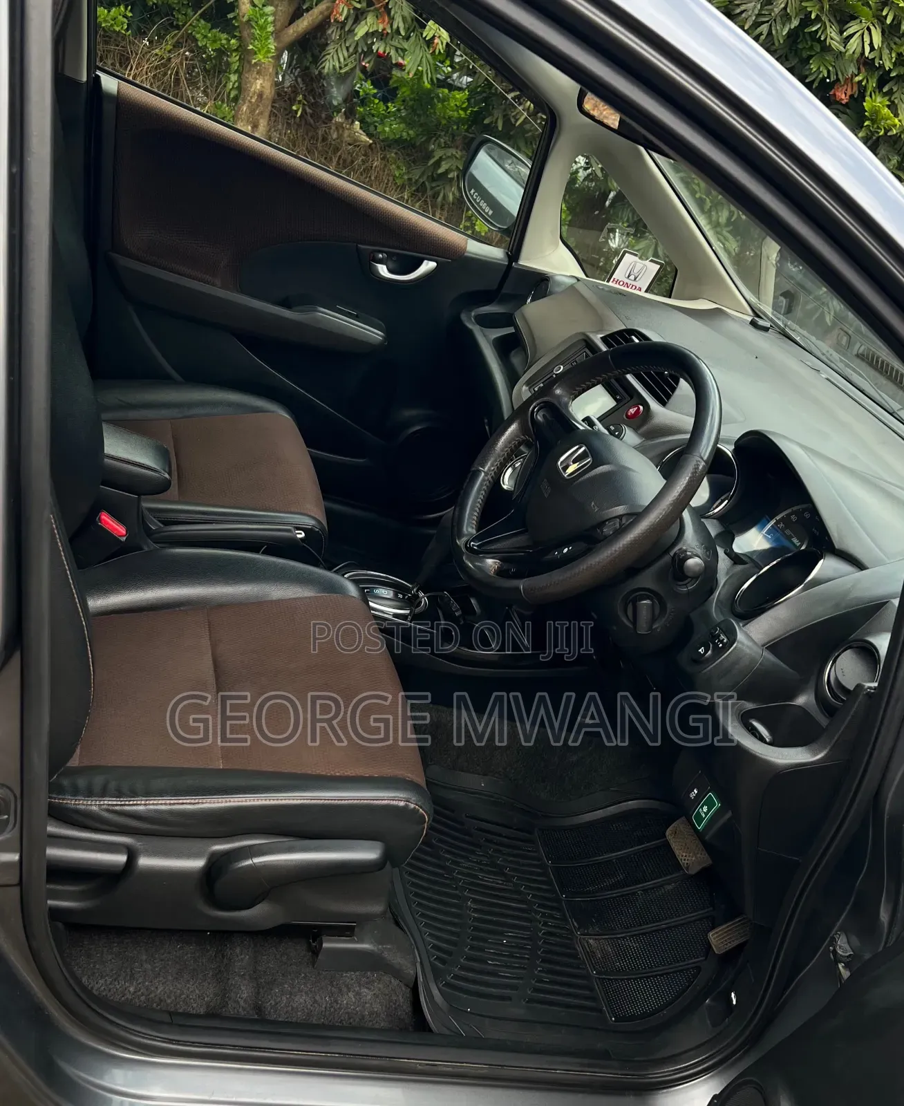 Honda Fit Shuttle 2012 Gray