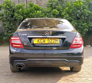 Mercedes-Benz C200 2012 Black