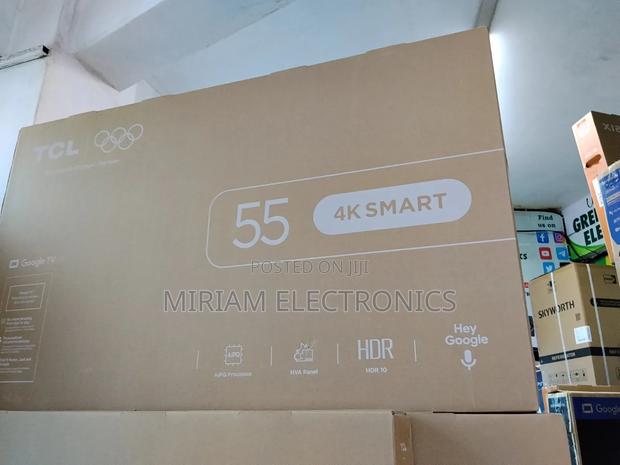 TCL 55" Smart Uhd Google Tv 55v6d