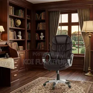 Office Chairs; Leather Senior Executive Office Seat