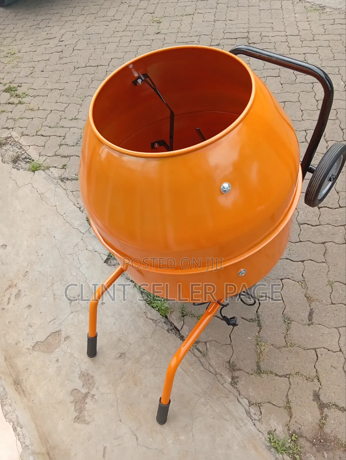 Wheelbarrow- Like Electric Concrete Mixer