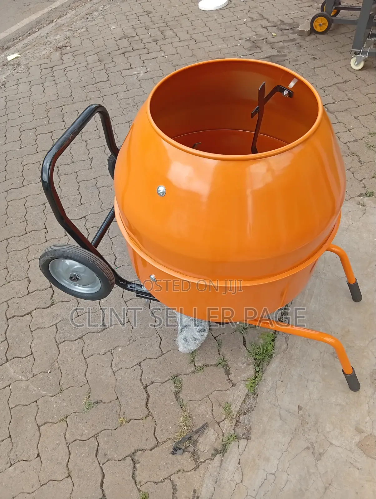 Wheelbarrow- Like Electric Concrete Mixer