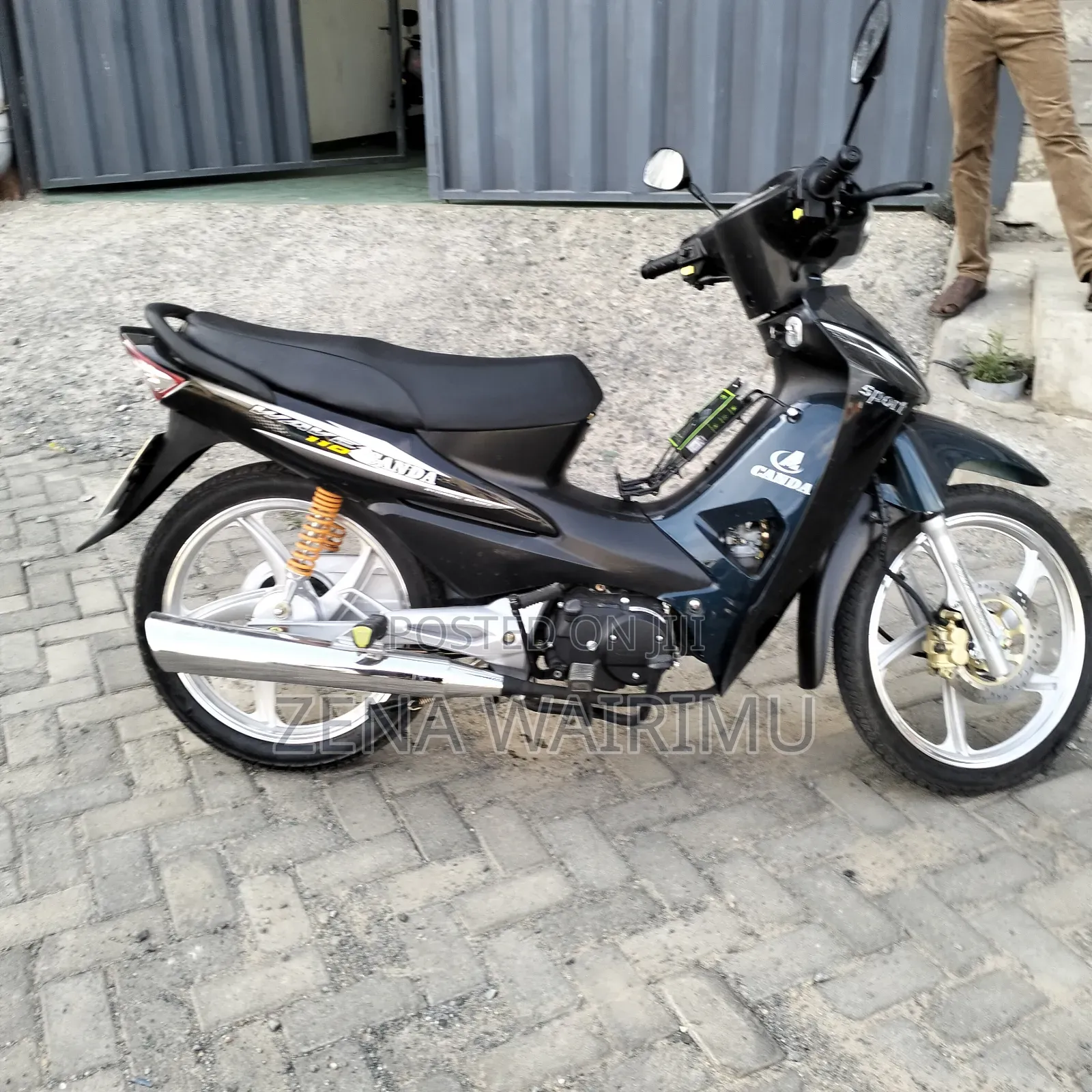 New Motorcycle 2024 Black