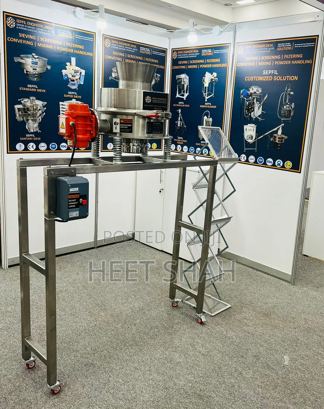 Sepfil Inline Check Sieve Machine