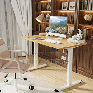 Office Desk; Electric Adjustable Functional Home Office Desk