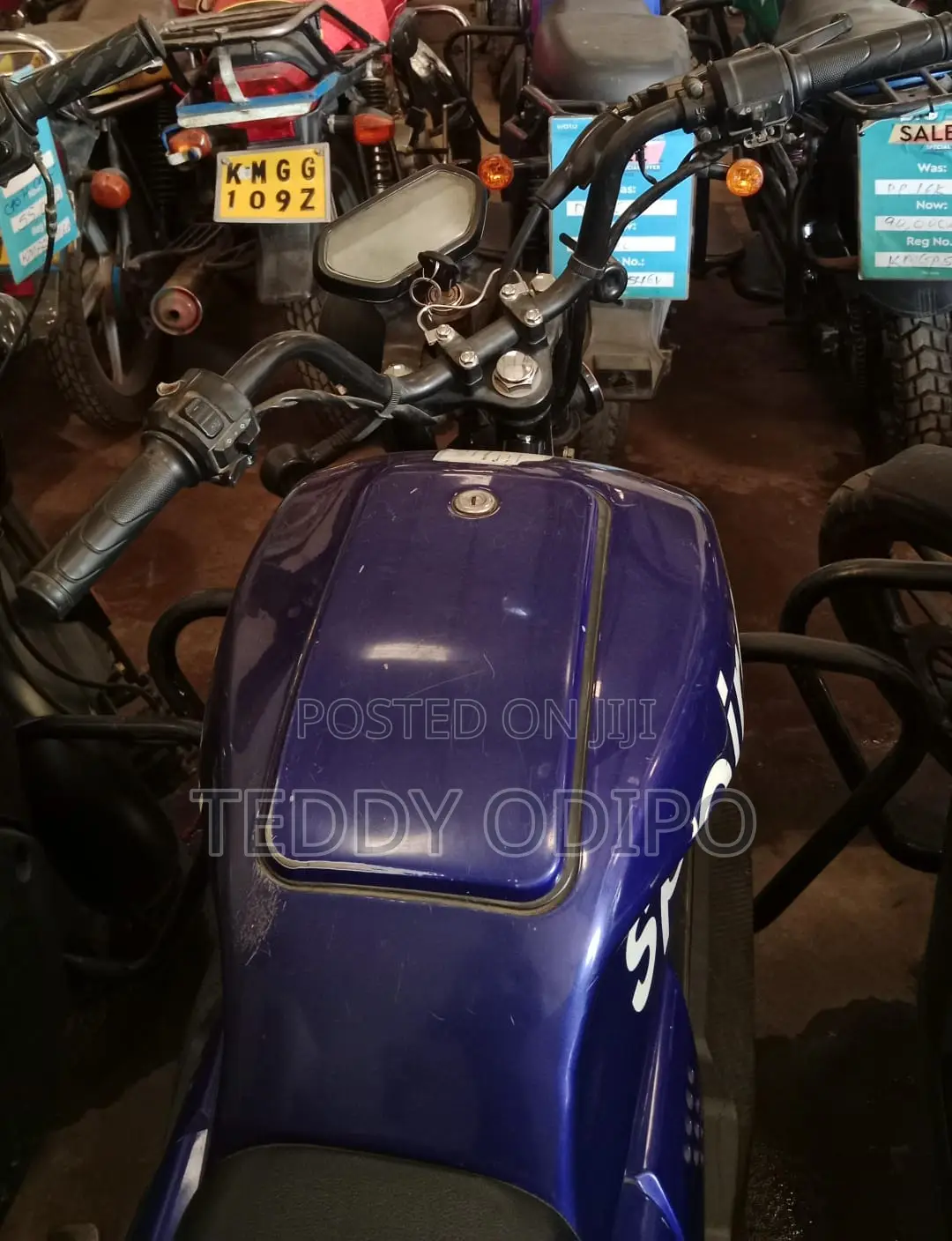 Motorcycle 2020 Blue