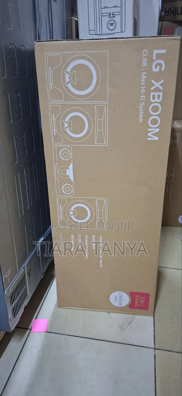 Lg Lg Xboom Cl88 2900w Hi-Fi System - Bluetooth, Karaoke, Multi-Color