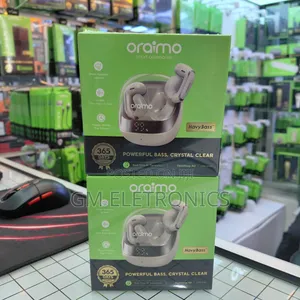 Original Oraimo Opensnap N2 True Wireless, Open-Ear Clip-on Earbuds.