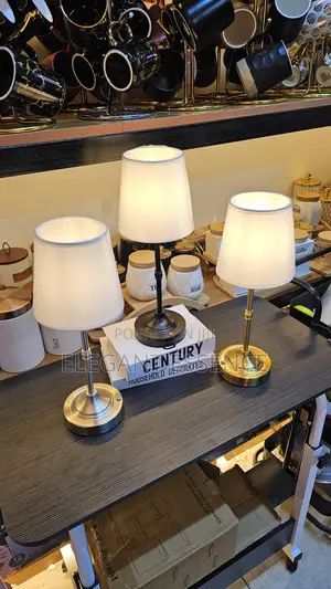 *Vintage Metal Table Lamp – Rechargeable Cordless Led Bedside Light*