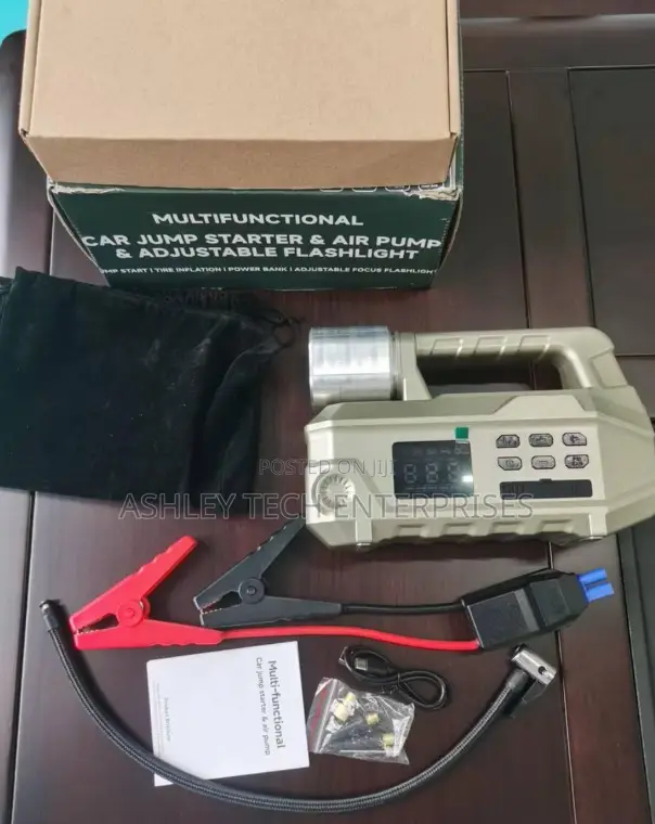 Advanced High Digital Jump Starter Smart Compressor