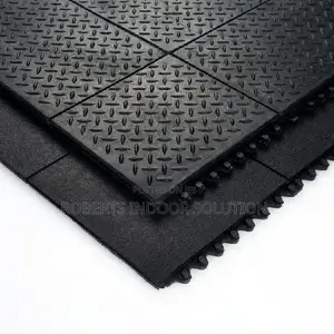 Prosourcefit Exercise Puzzle Mat (Black)