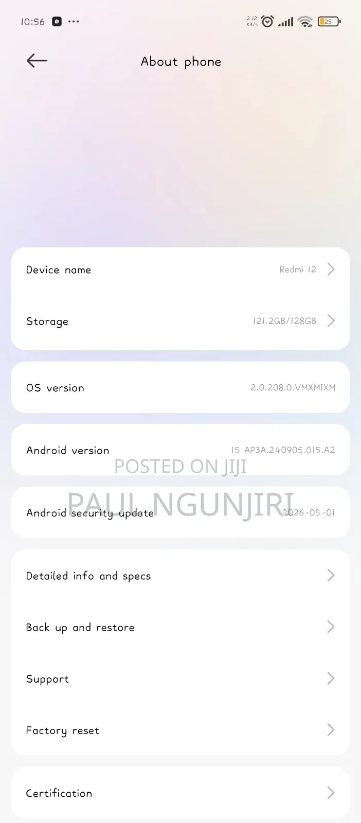 Xiaomi Redmi 12 128 GB Black