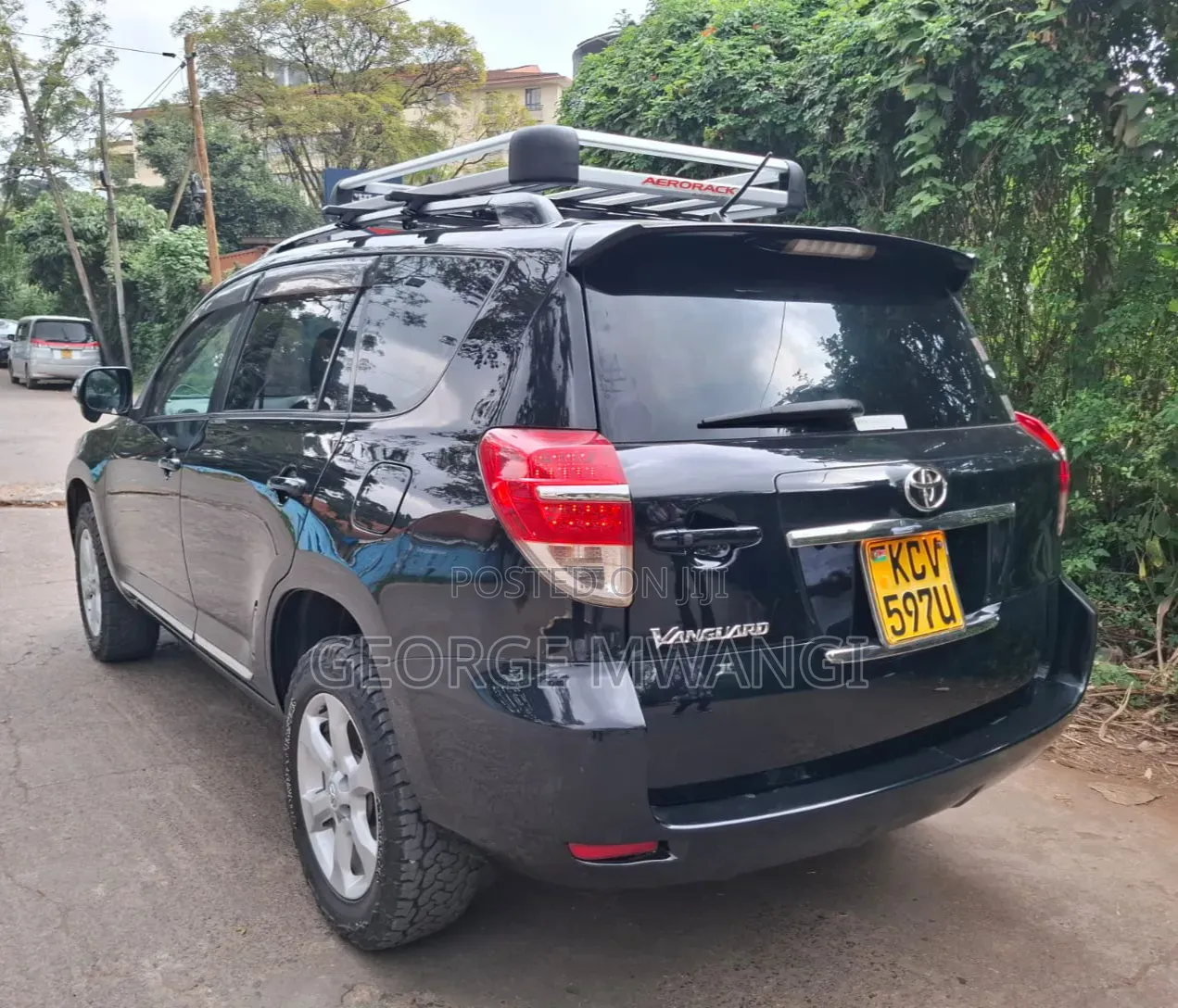 Toyota Vanguard 2012 Black