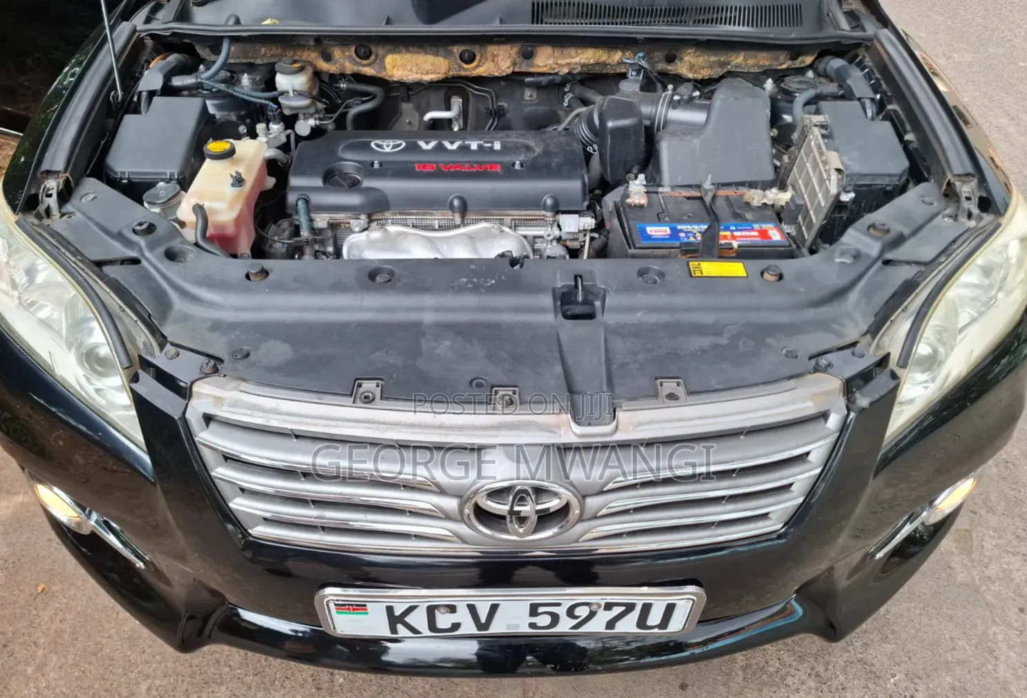 Toyota Vanguard 2012 Black
