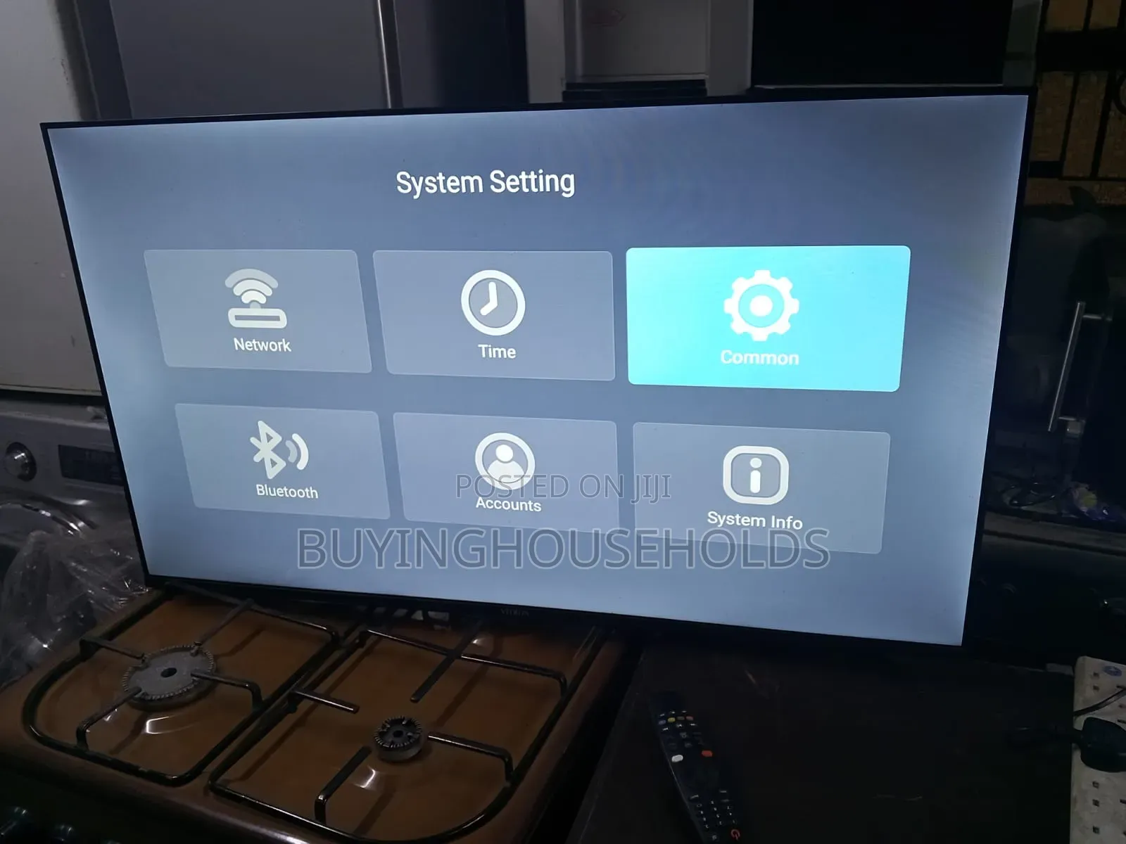 Vitron 43" Qled Frameless Smart TV,Used