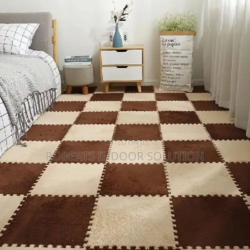 Light Brown Dark Brown Mats