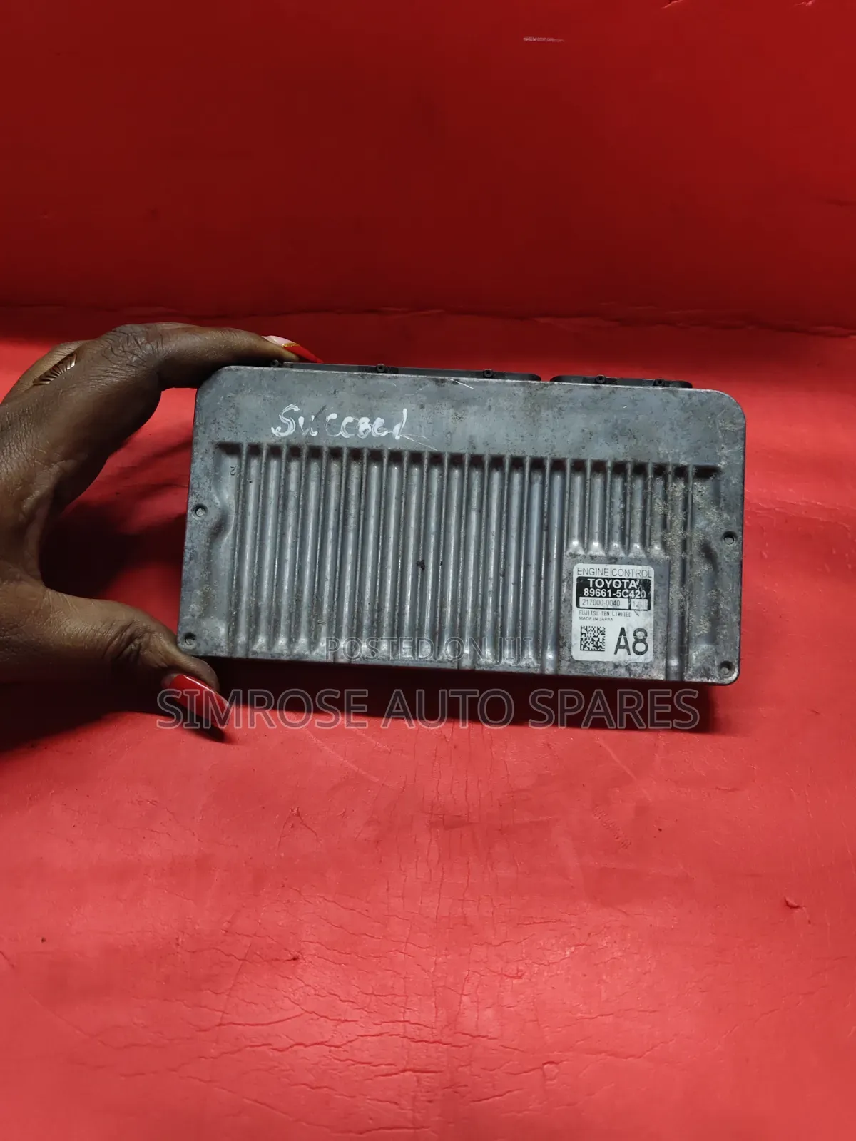 Toyota Succeed Engine Computer Box