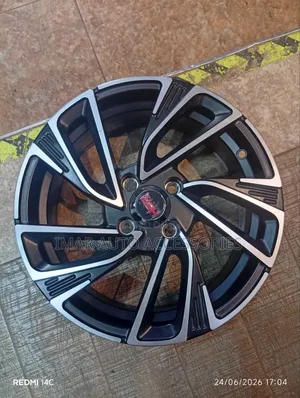 15" HSR Directional Sports Rim | 4-Lug Gunmetal Machined Custom Wheel