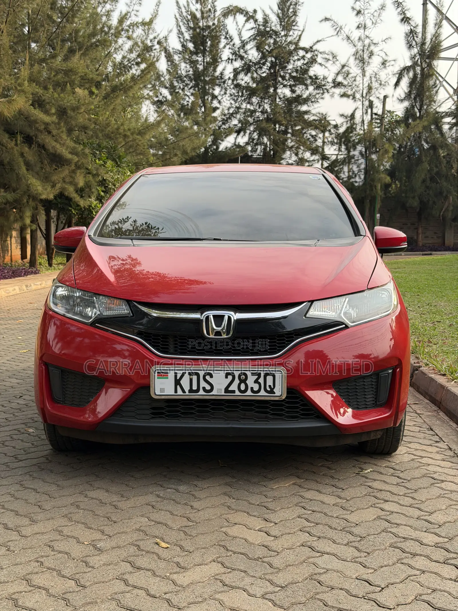 Honda Fit 2017 Red