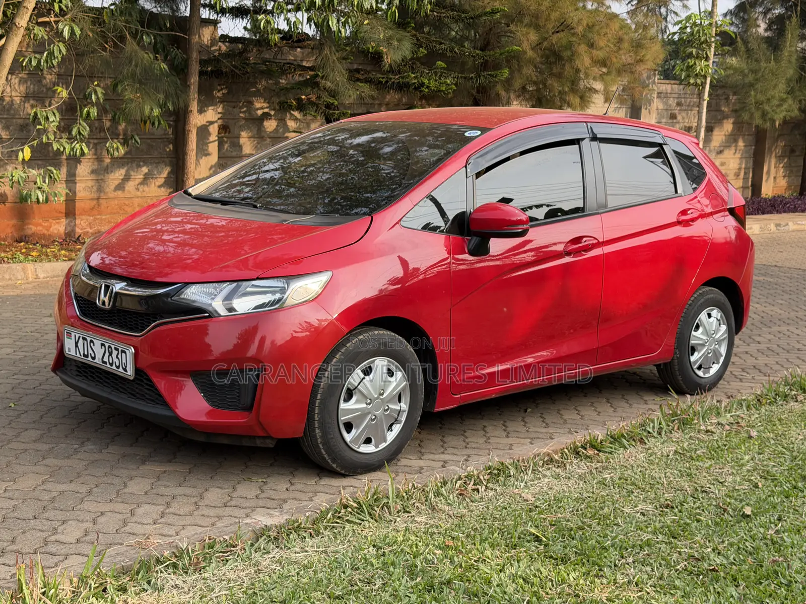 Honda Fit 2017 Red