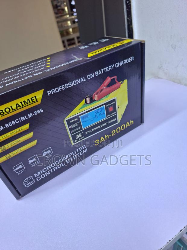 Bolaimei Blm866 Intelligent Charger for Lead Acid Batteries