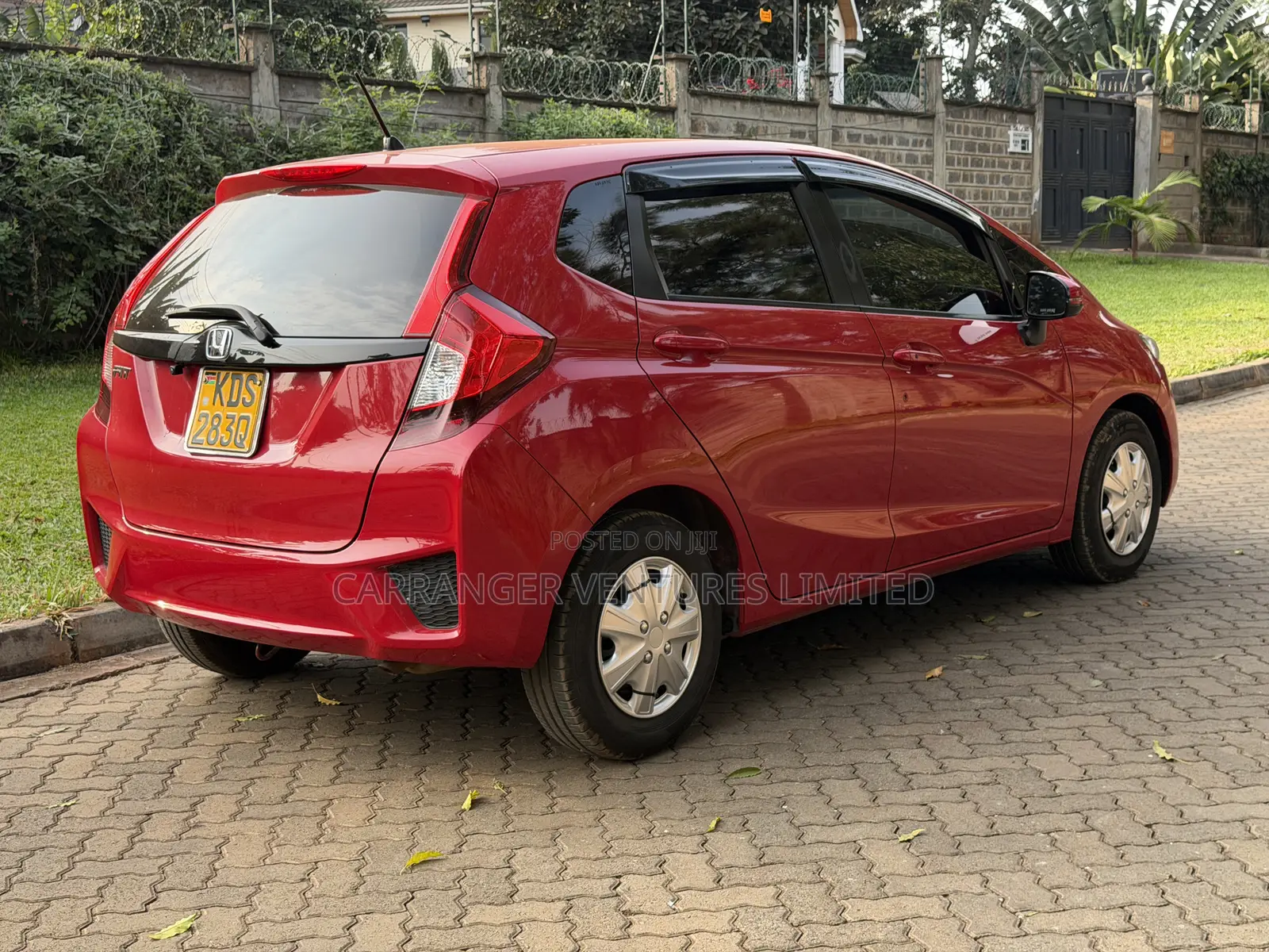 Honda Fit 2017 Red