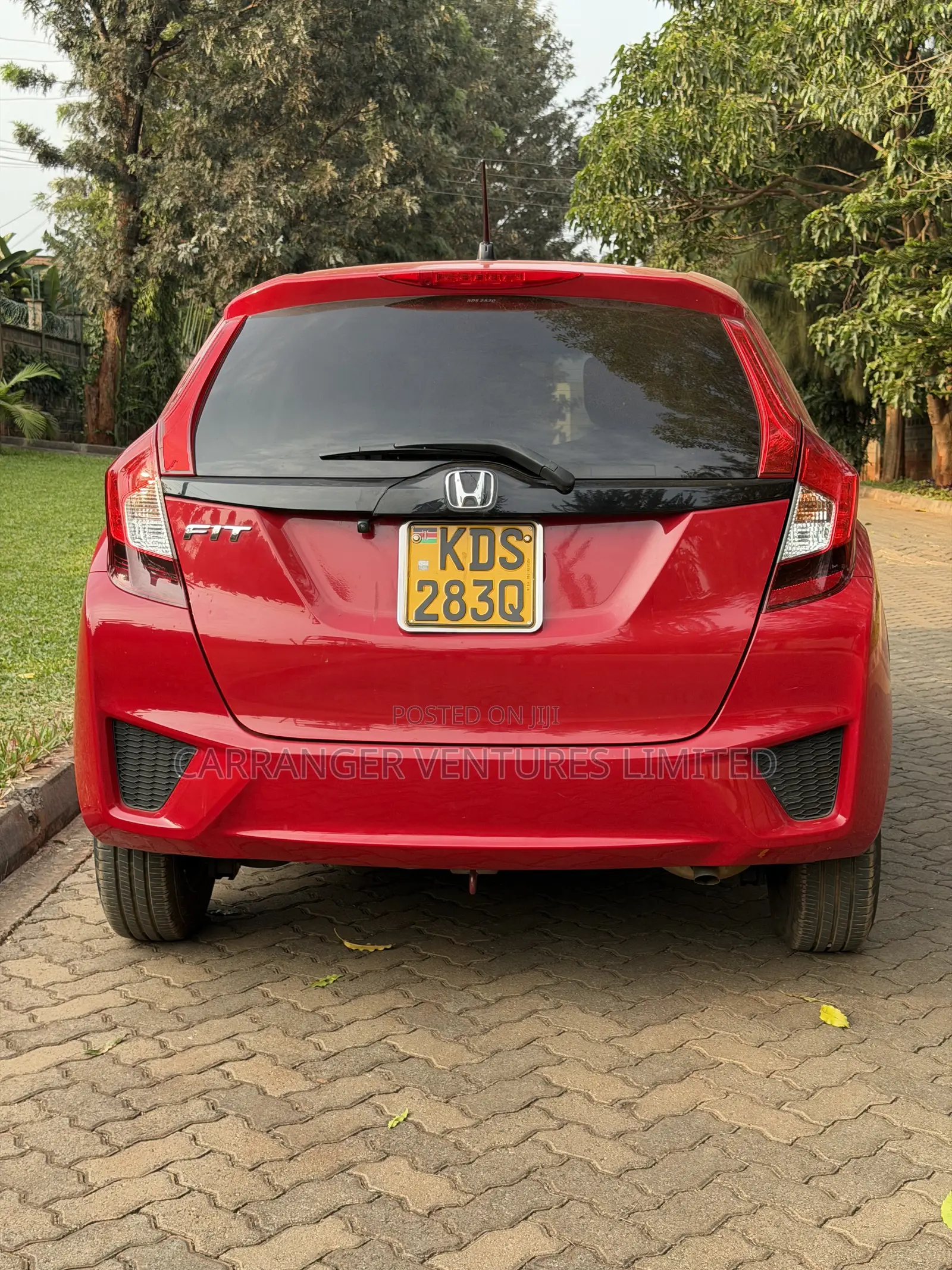 Honda Fit 2017 Red
