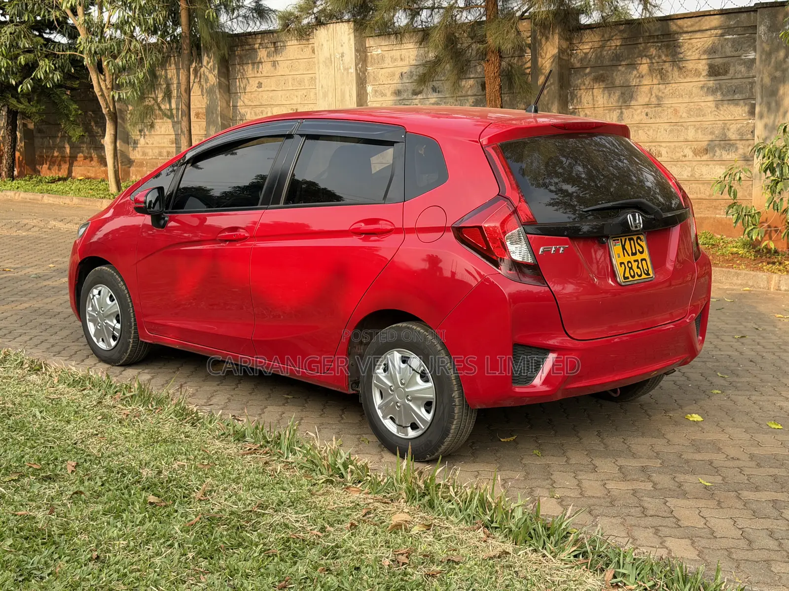 Honda Fit 2017 Red