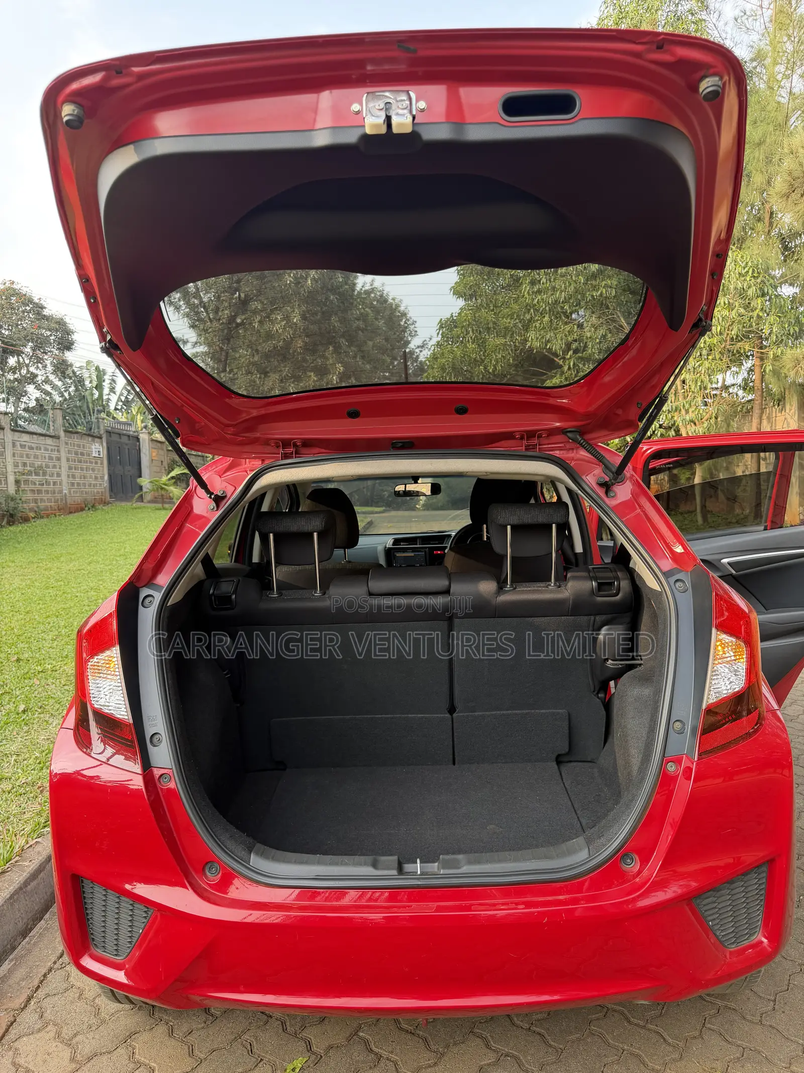 Honda Fit 2017 Red