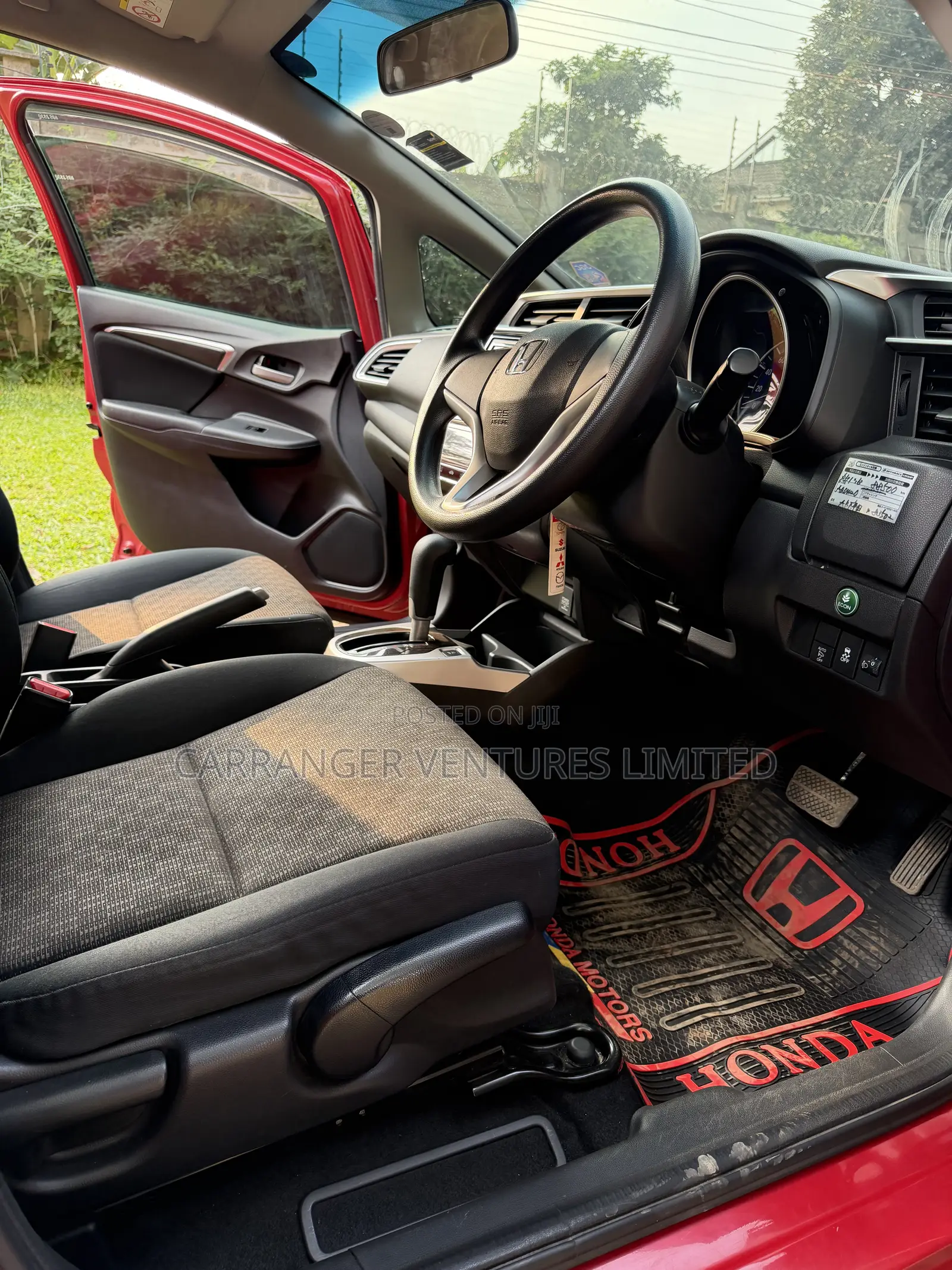 Honda Fit 2017 Red