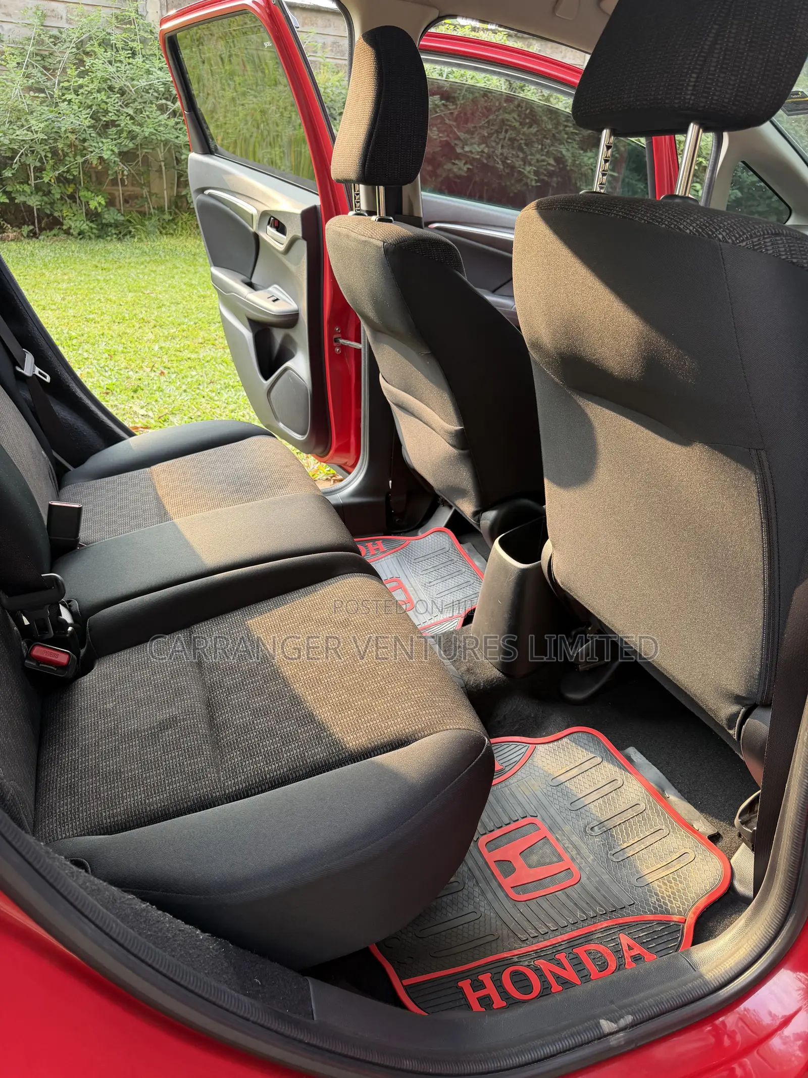 Honda Fit 2017 Red