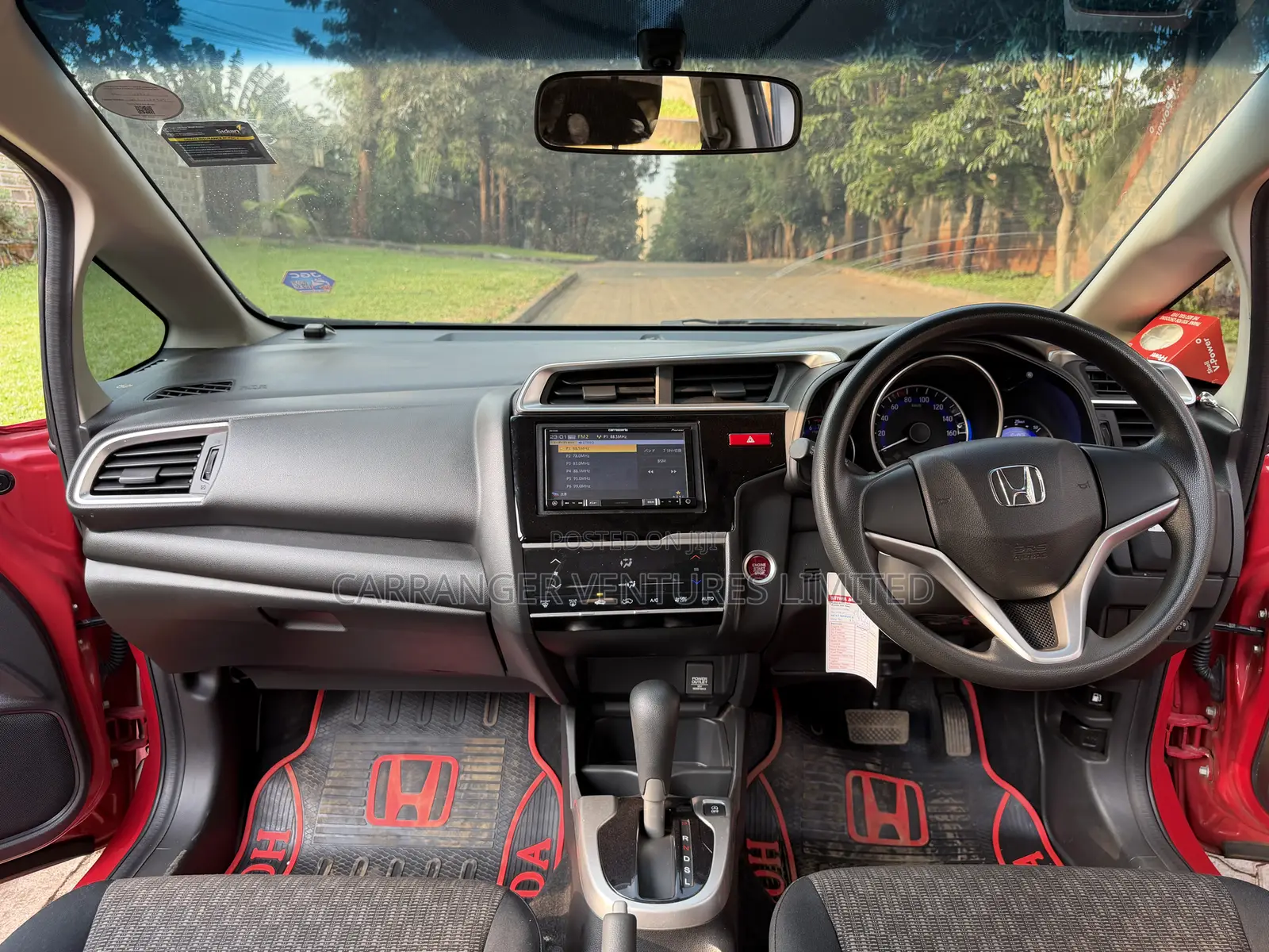Honda Fit 2017 Red