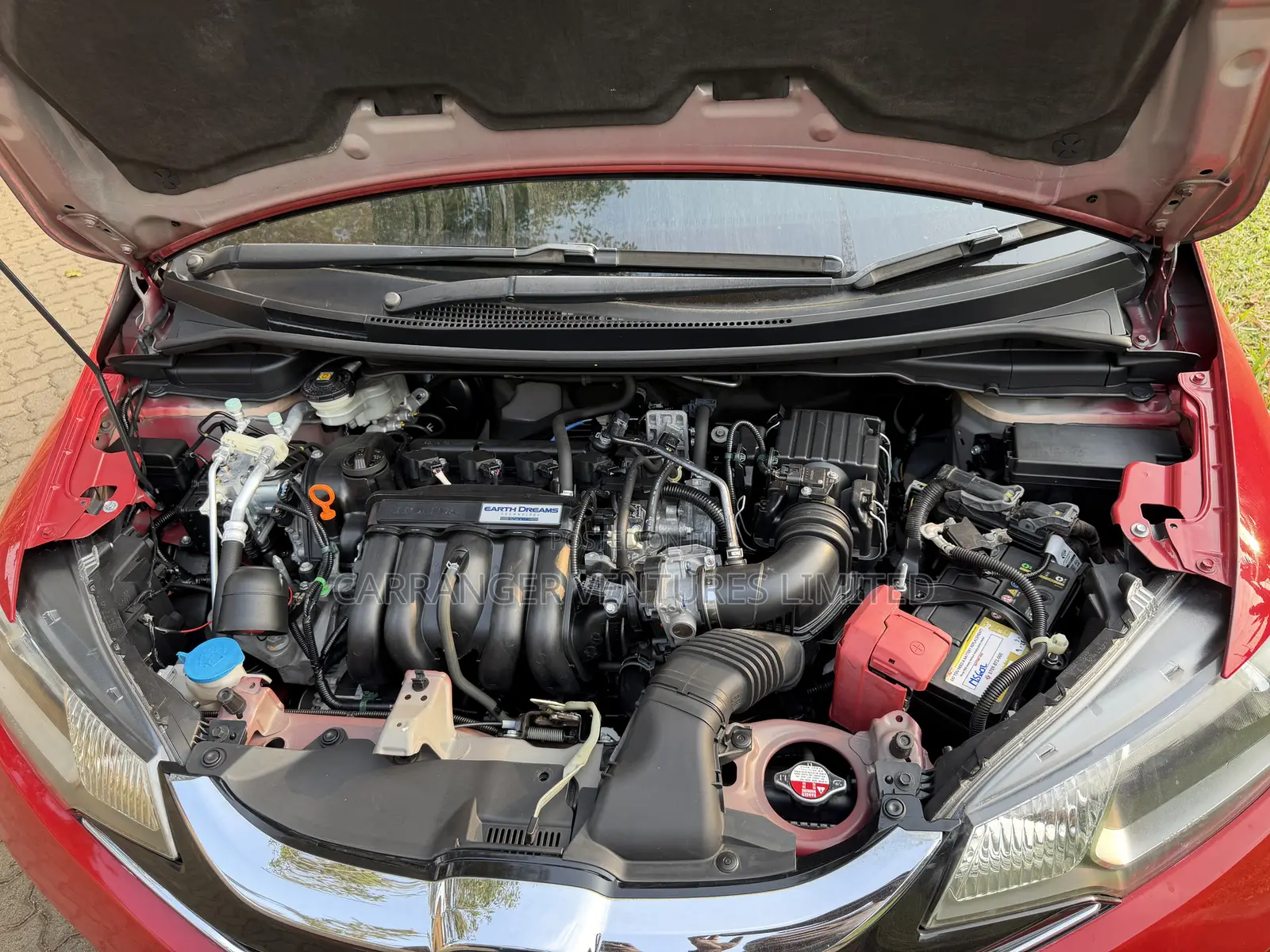 Honda Fit 2017 Red