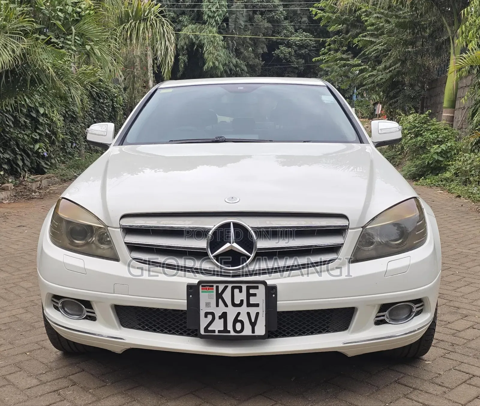 Mercedes-Benz C200 2008 White
