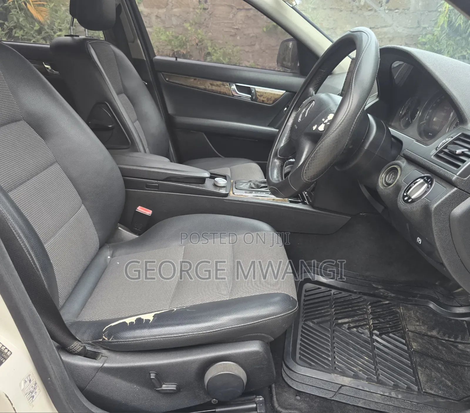 Mercedes-Benz C200 2008 White
