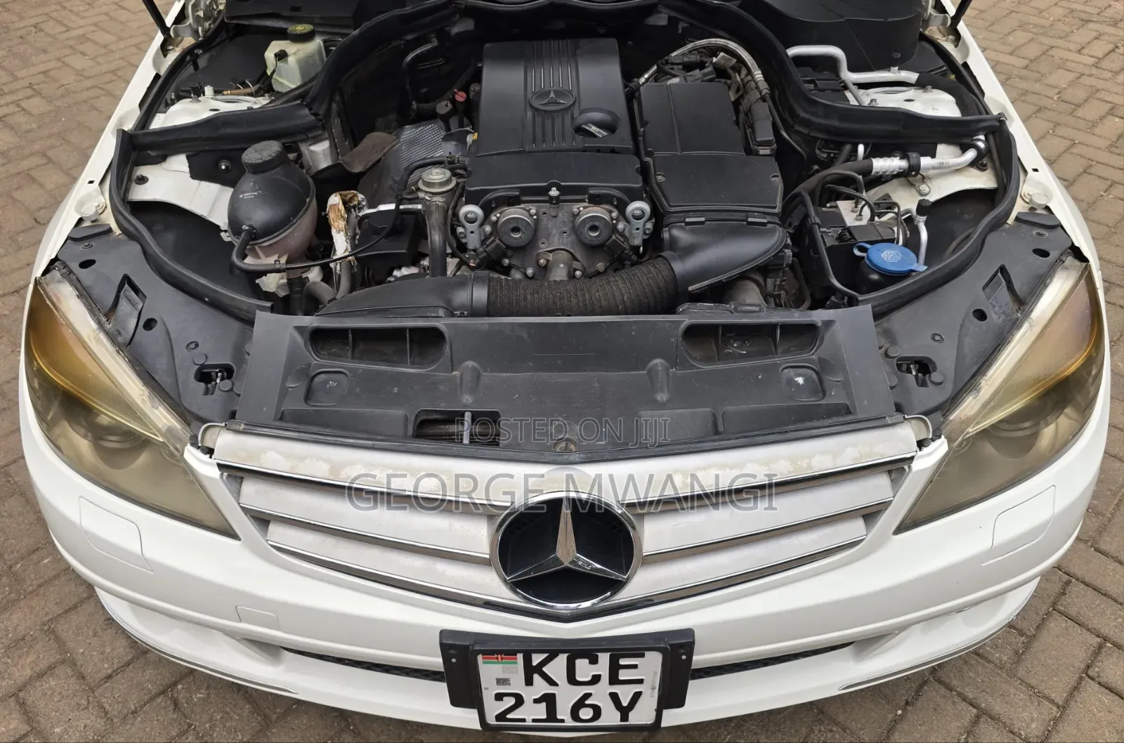 Mercedes-Benz C200 2008 White