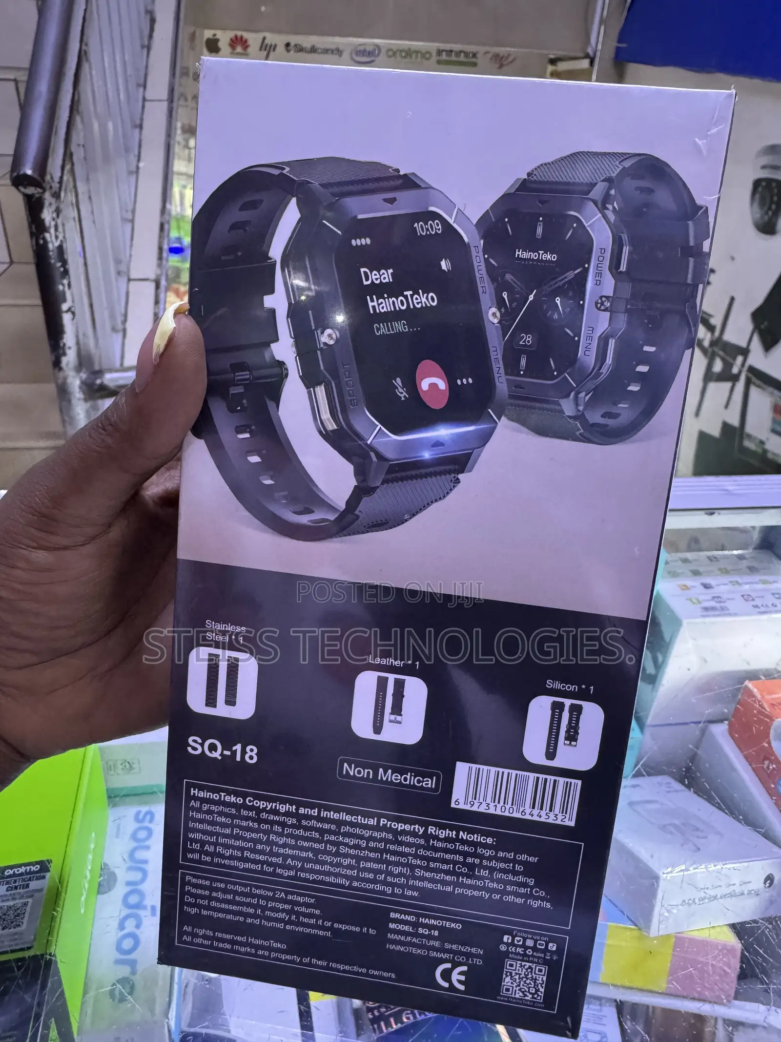 Hainoteno Waterproof Smartwatch