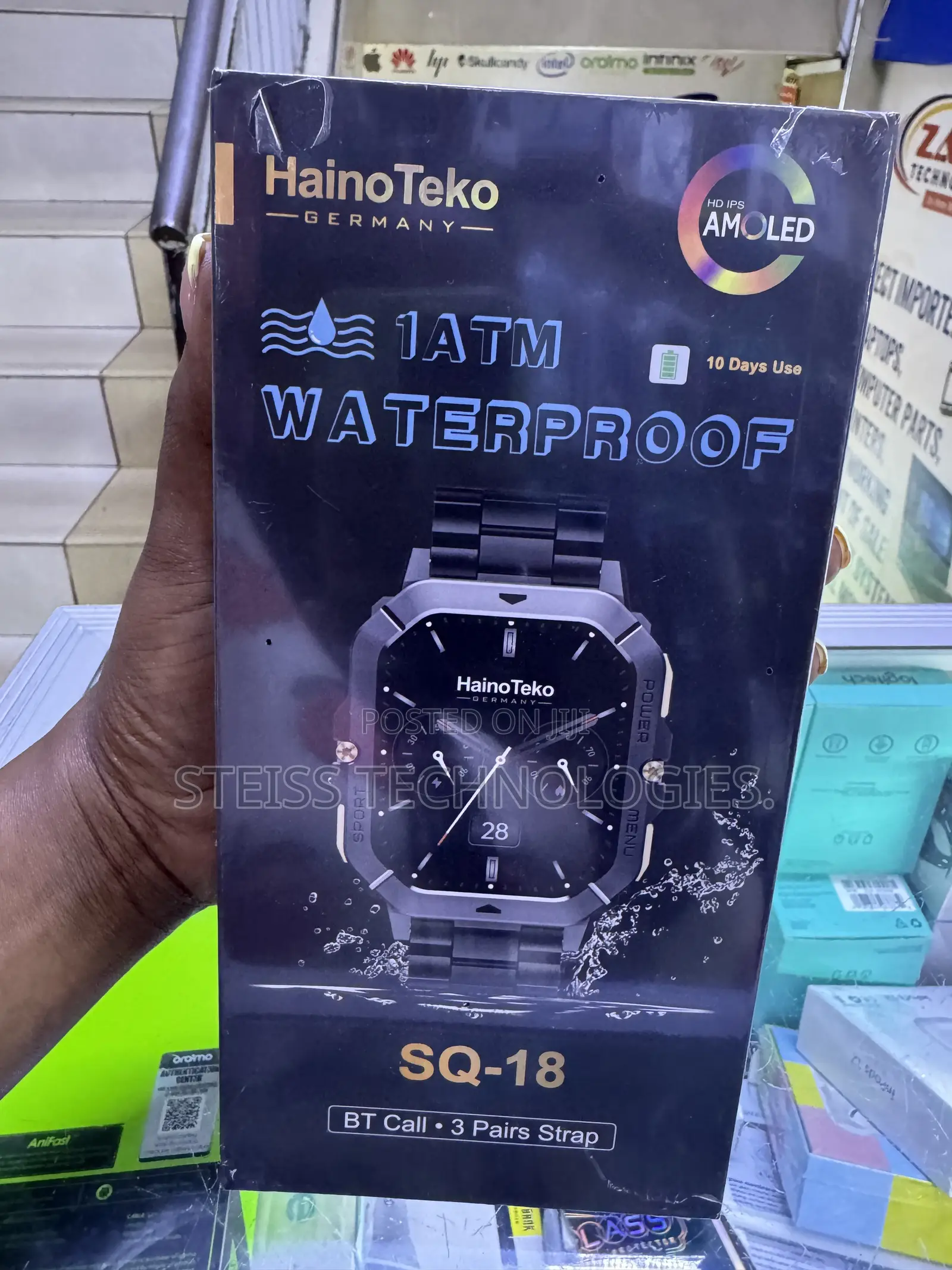 Hainoteno Waterproof Smartwatch