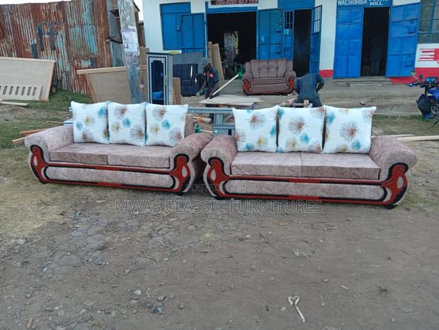 Brown Sofa Set