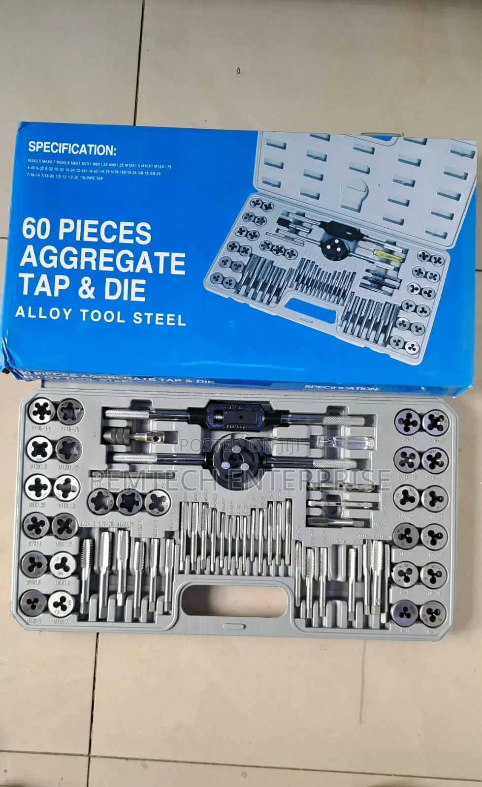 Industrial Tap and Die Set