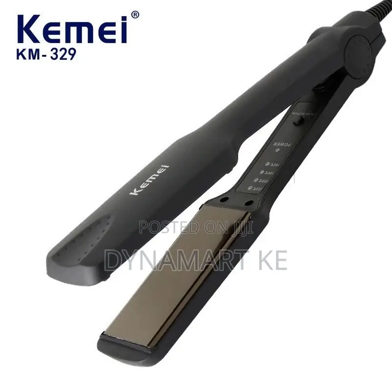 Kemei Km-329 Flat Iron Hair Straightener Curler 160 - 220°C