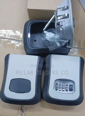 Wall-mounted Key Lock Box With Combination Code
