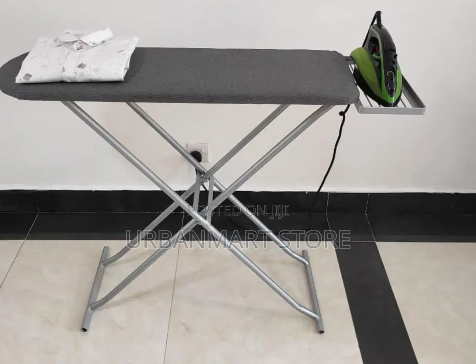 Premium Steel Ironing Board With Stable Frame and Easy Storage